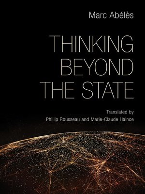 cover image of Thinking beyond the State